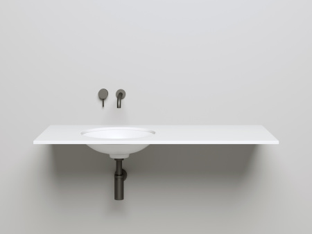 Раковина из искусственного камня S-Stone Salini MAREA 1802208MF 40х40 встраиваемая цвет мультиколор